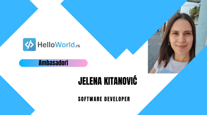 Jelena Kitanović, Software Developer