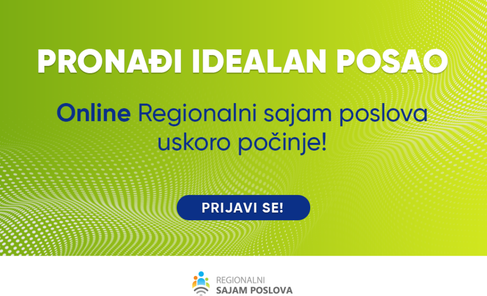 Nove poslovne prilike te čekaju na 15. Regionalnom sajmu poslova